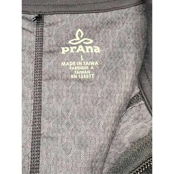 prAna Women’s Large Jacket Reeve Jacquard Knit Full Zip - Picture 7 of 8
